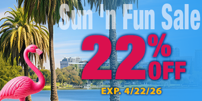 Sun n Fun 2026 22% Off Sale
