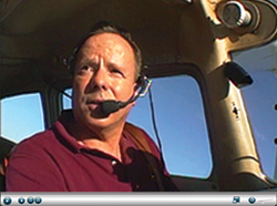 Exciting in-flight video