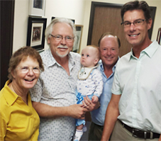 Martha, Dave, John and Barry